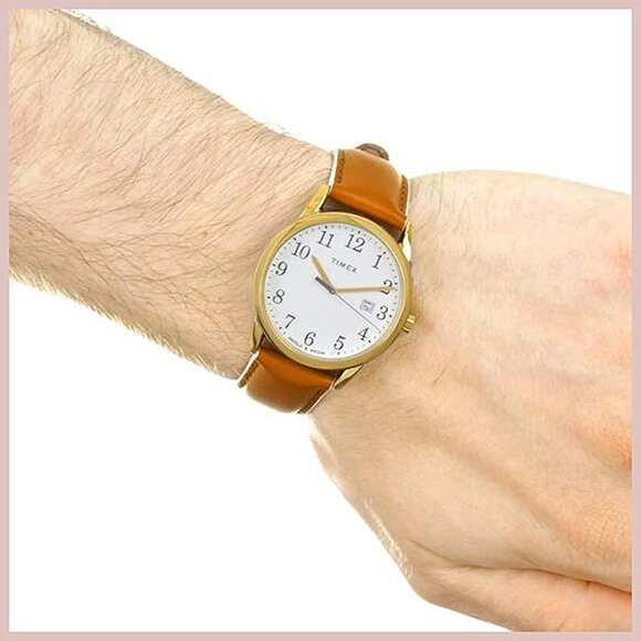 Women's Easy Reader Watch Tan/Gold-Tone/Cream/38mm - Picture 11 of 11